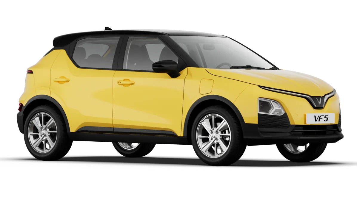 Summer Yellow Body - Jet Black Roof